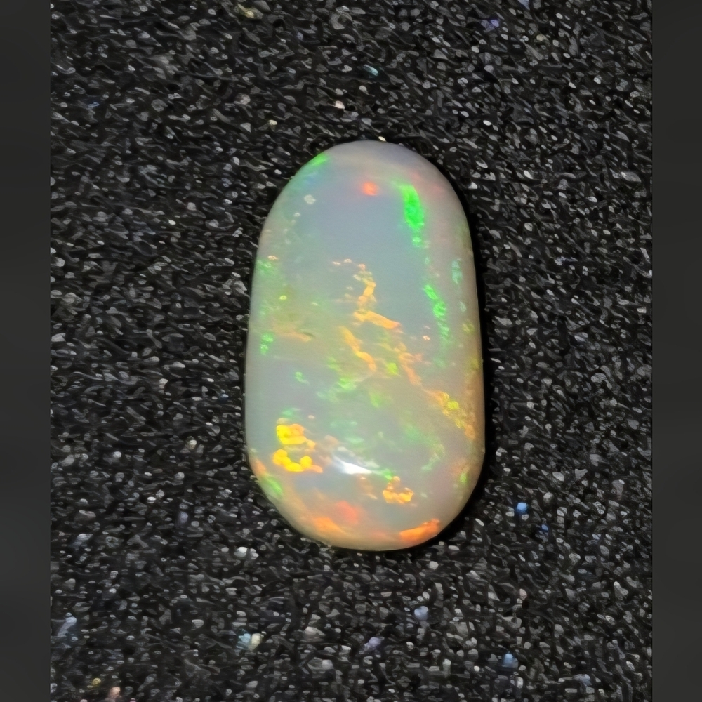 💥Ethiopian Opal Gemstone Cab with Neon Flashes